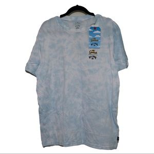 Billabong The Simpsons WFH Organic Tie-Dye Short Sleeve Shirt